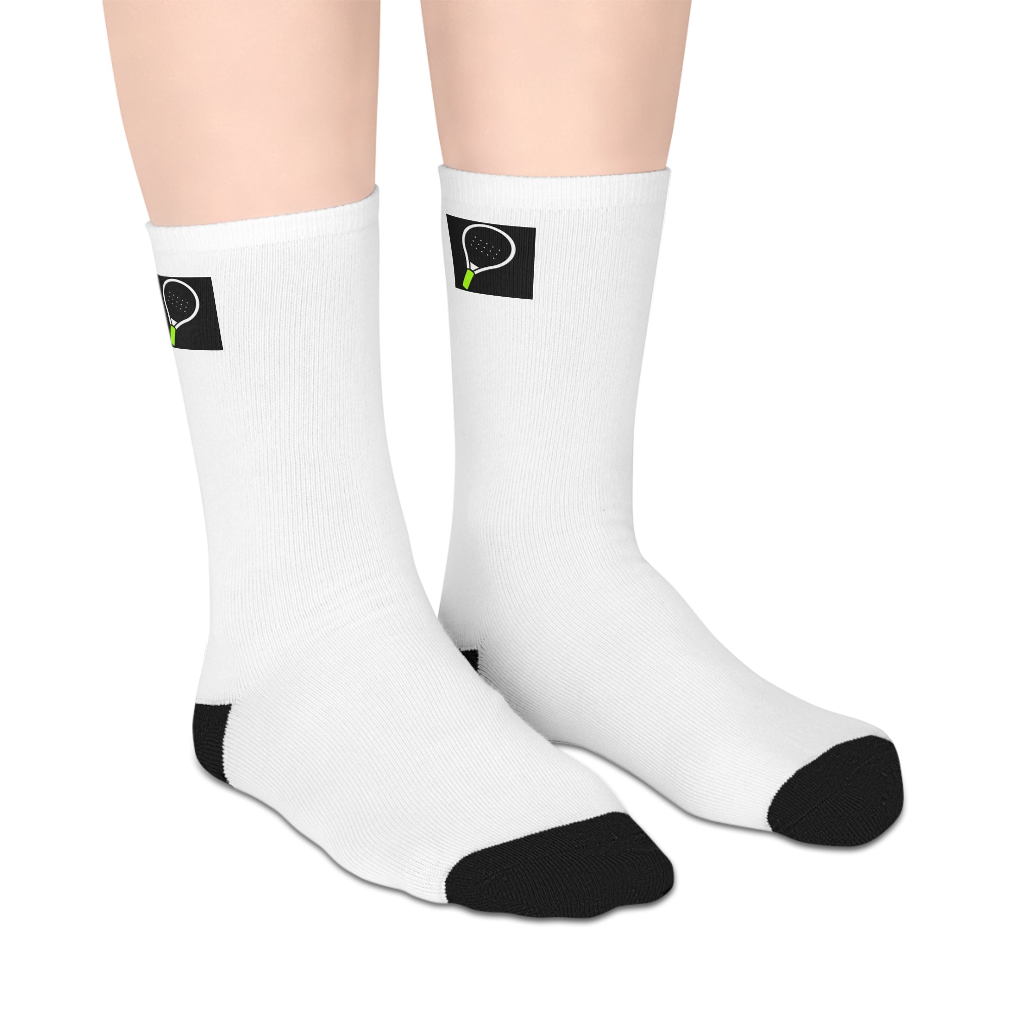 White Athletic Socks