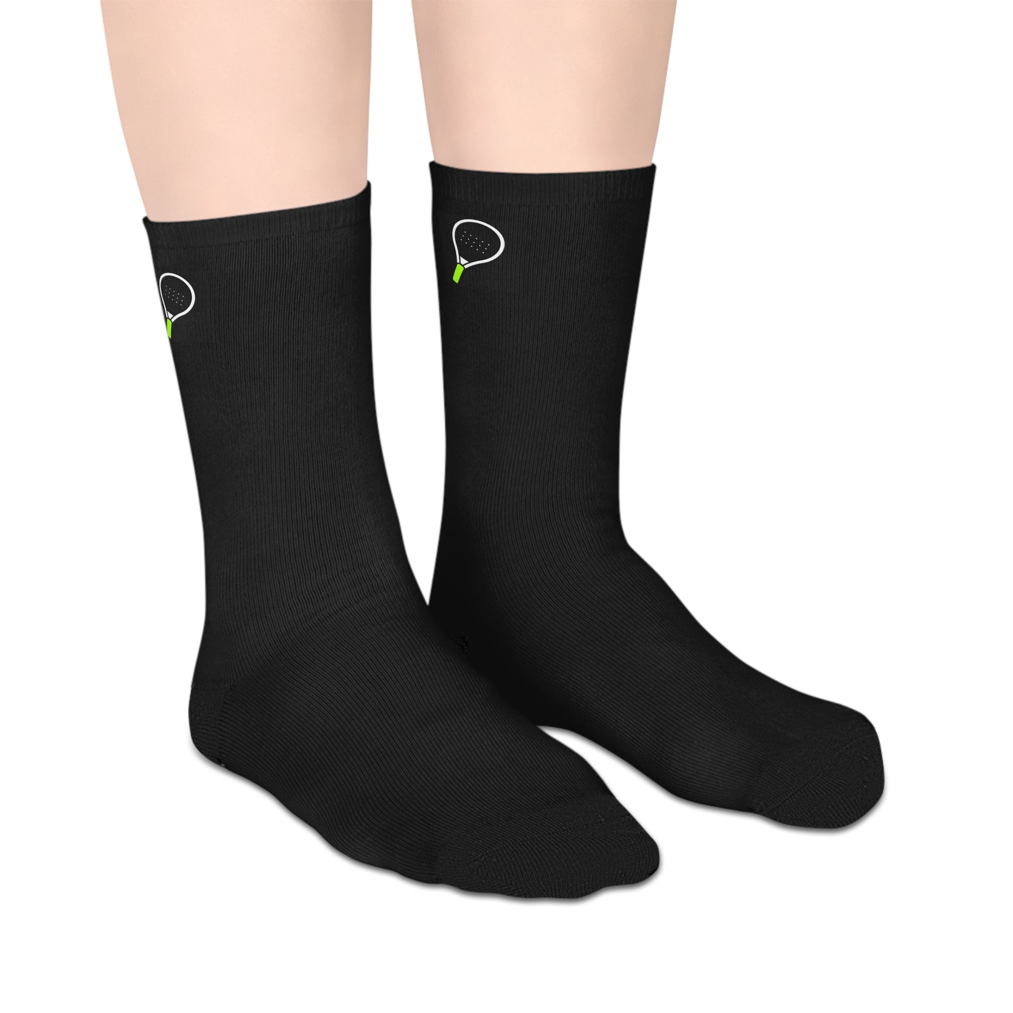 Black Athletic Socks