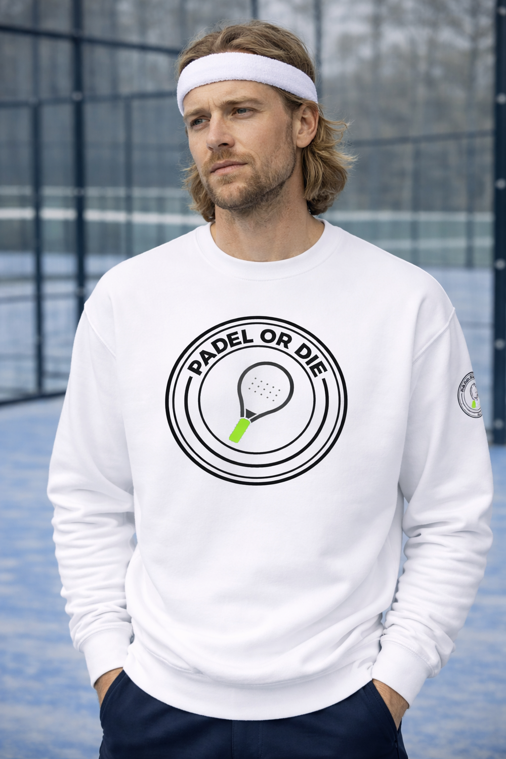 Unisex Premium Sweatshirt White