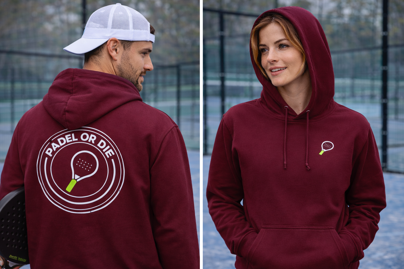 Unisex Hoodie Maroon