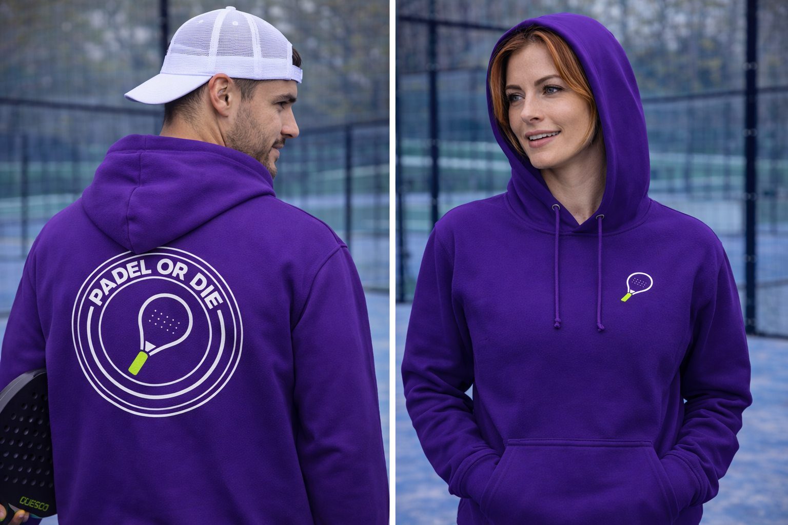Unisex Hoodie Purple