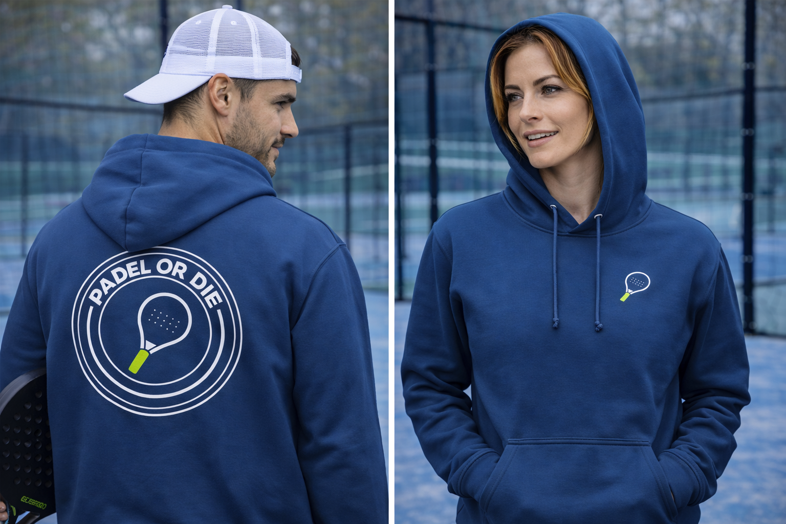 Unisex Hoodie Indigo Blue