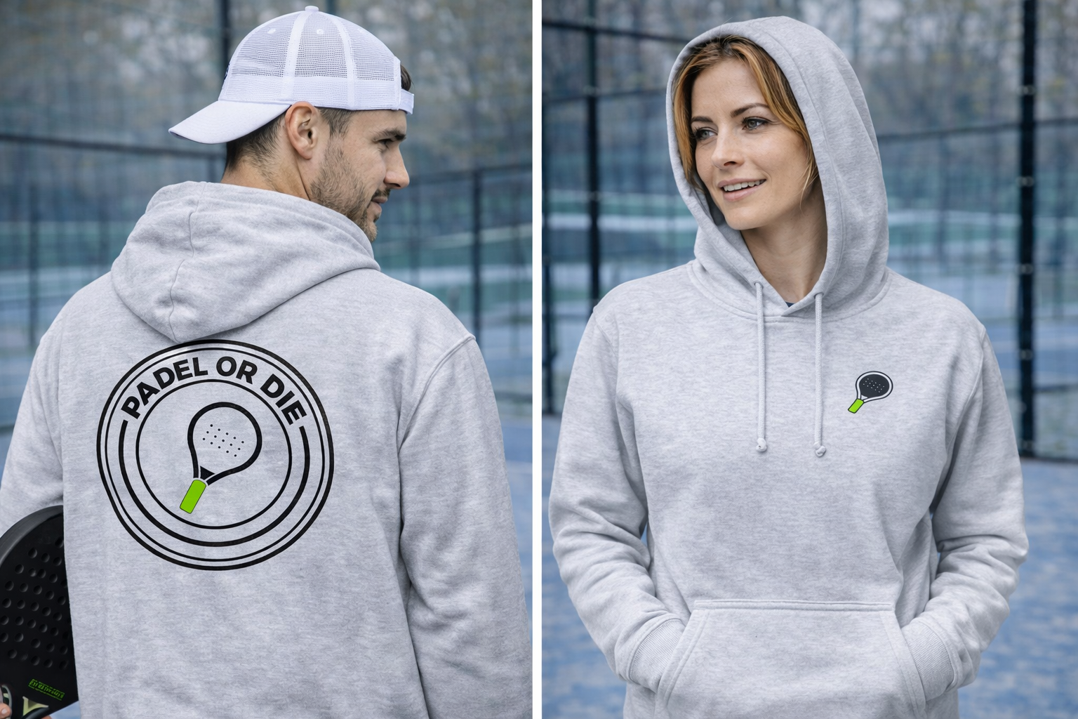 Unisex Hoodie Light Grey