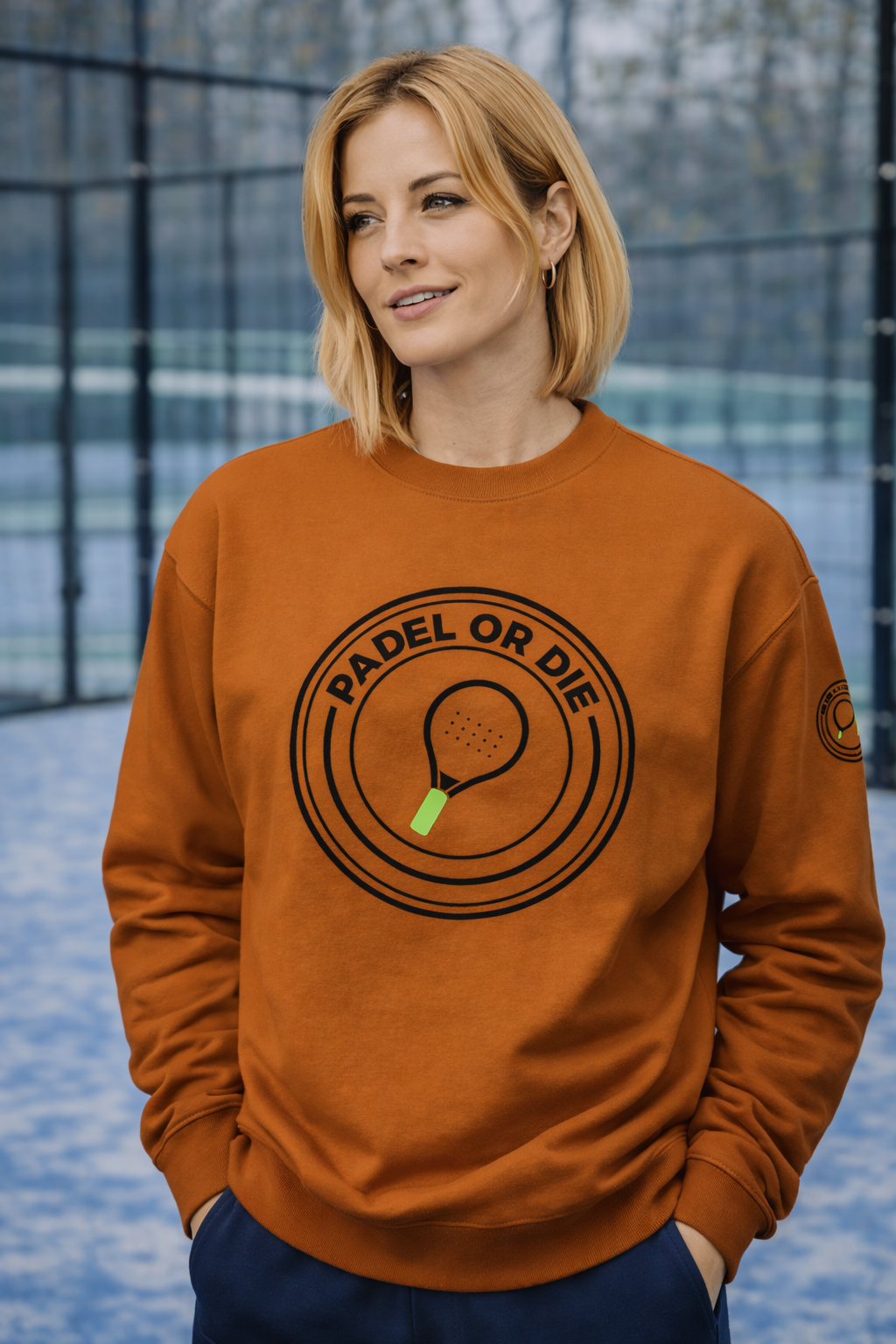 Unisex Premium Sweatshirt Orange